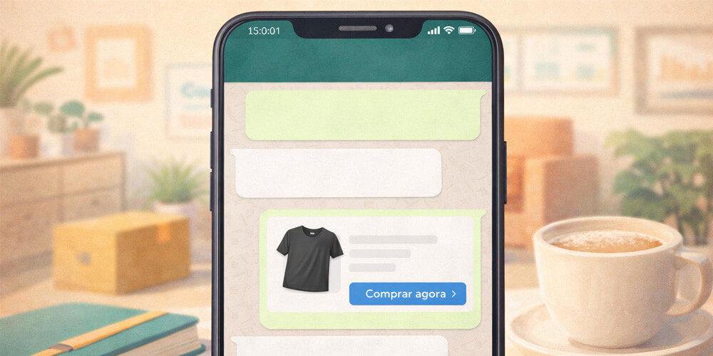 Roteiro de atendimento no WhatsApp para transformar perguntas em pedidos fechados