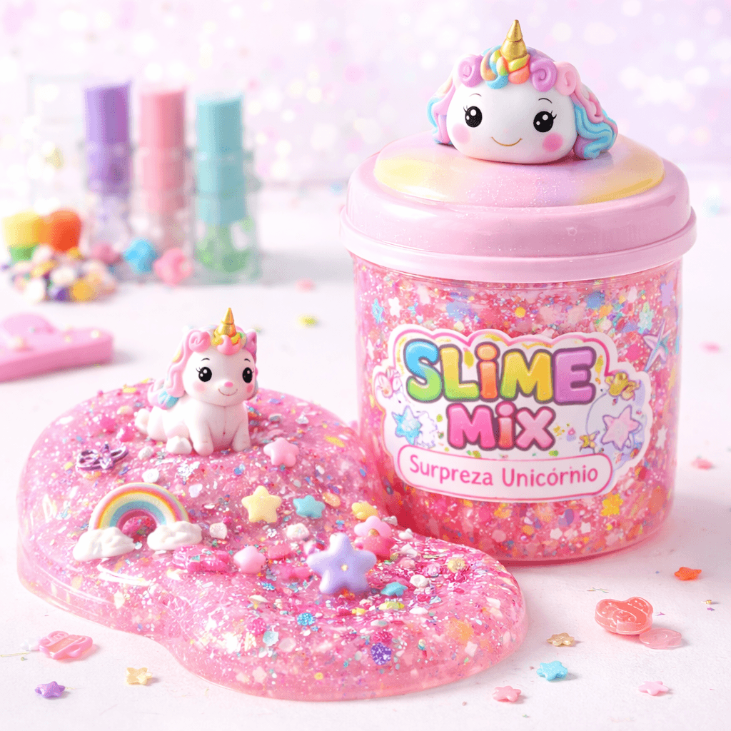 Imagem 2 Slime Unicórnio