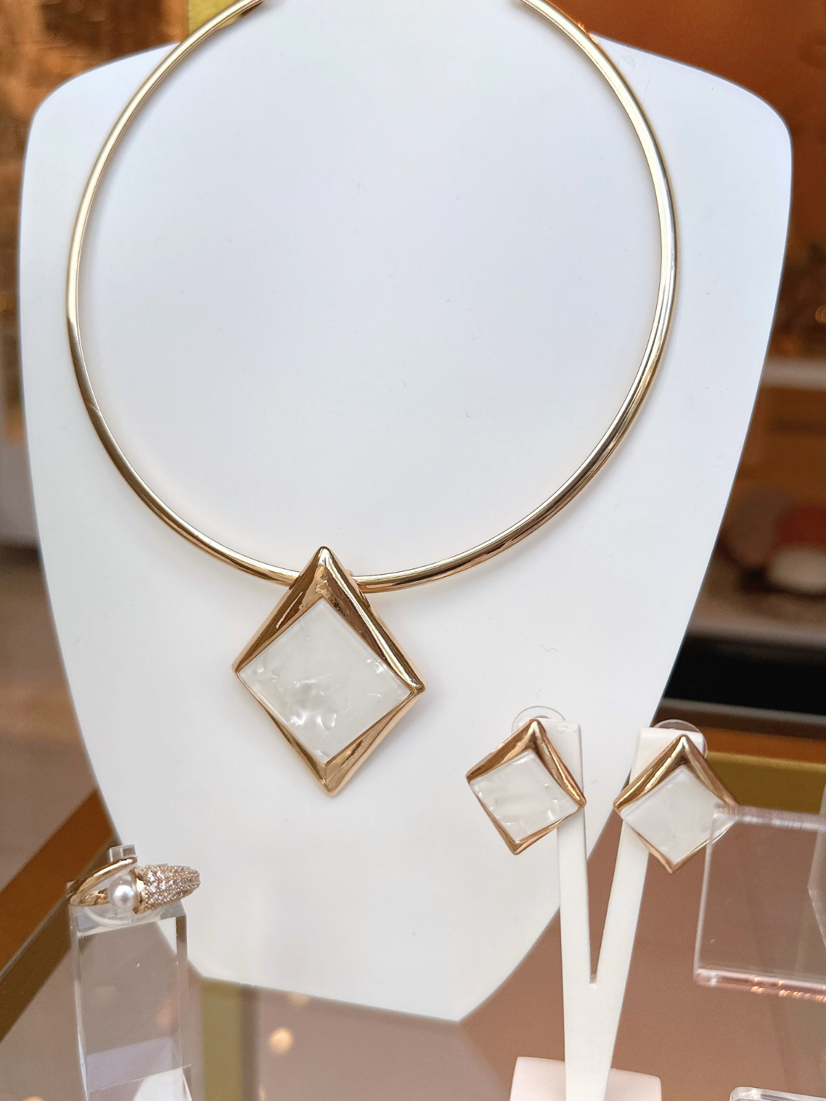 Imagem Conjunto Chocker aro + brinco 