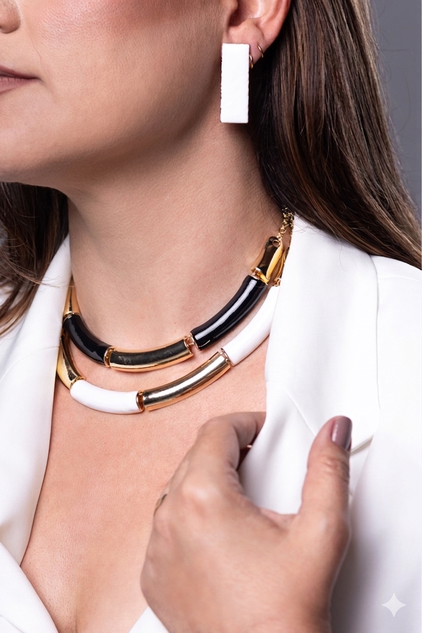Imagem Conjunto retangular esmaltado 