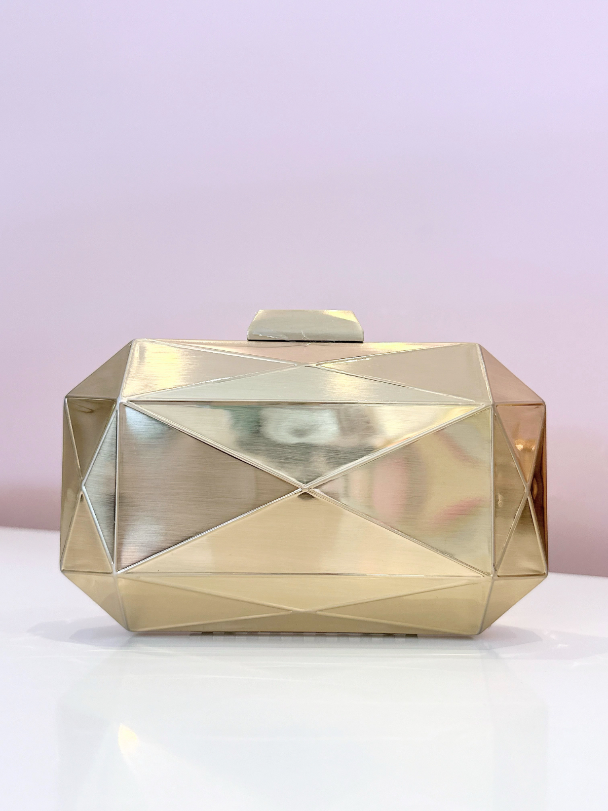 Imagem Clutch dourado fosco