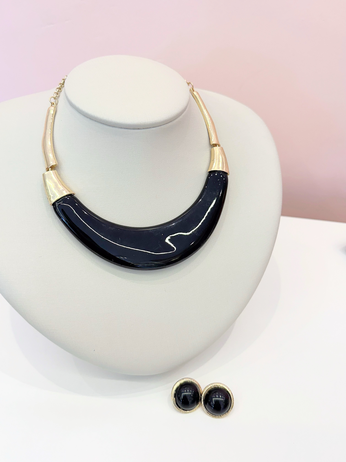 Imagem Conjunto preto maxi resina 