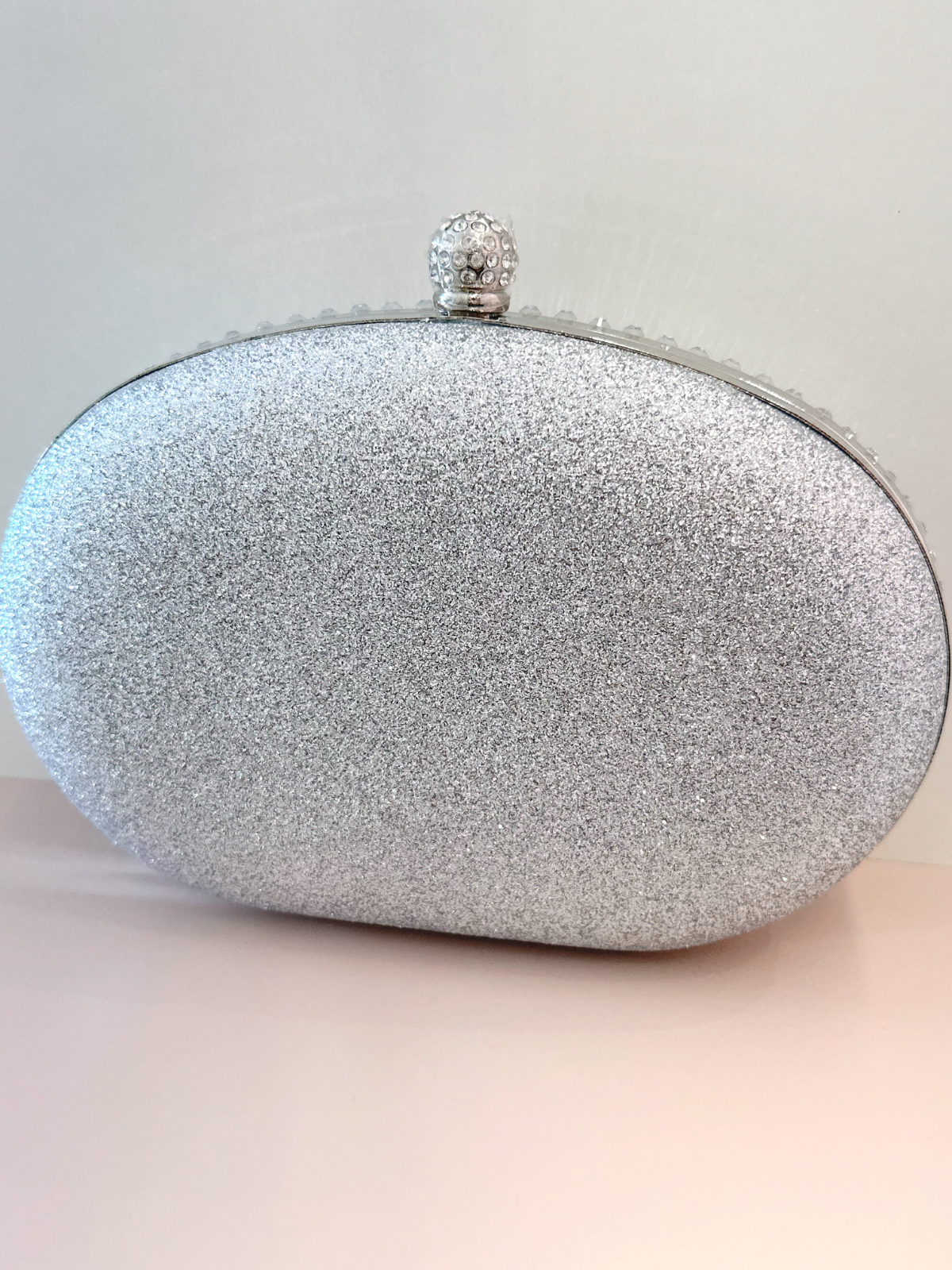 Imagem 1 Clutch oval pedrarias 