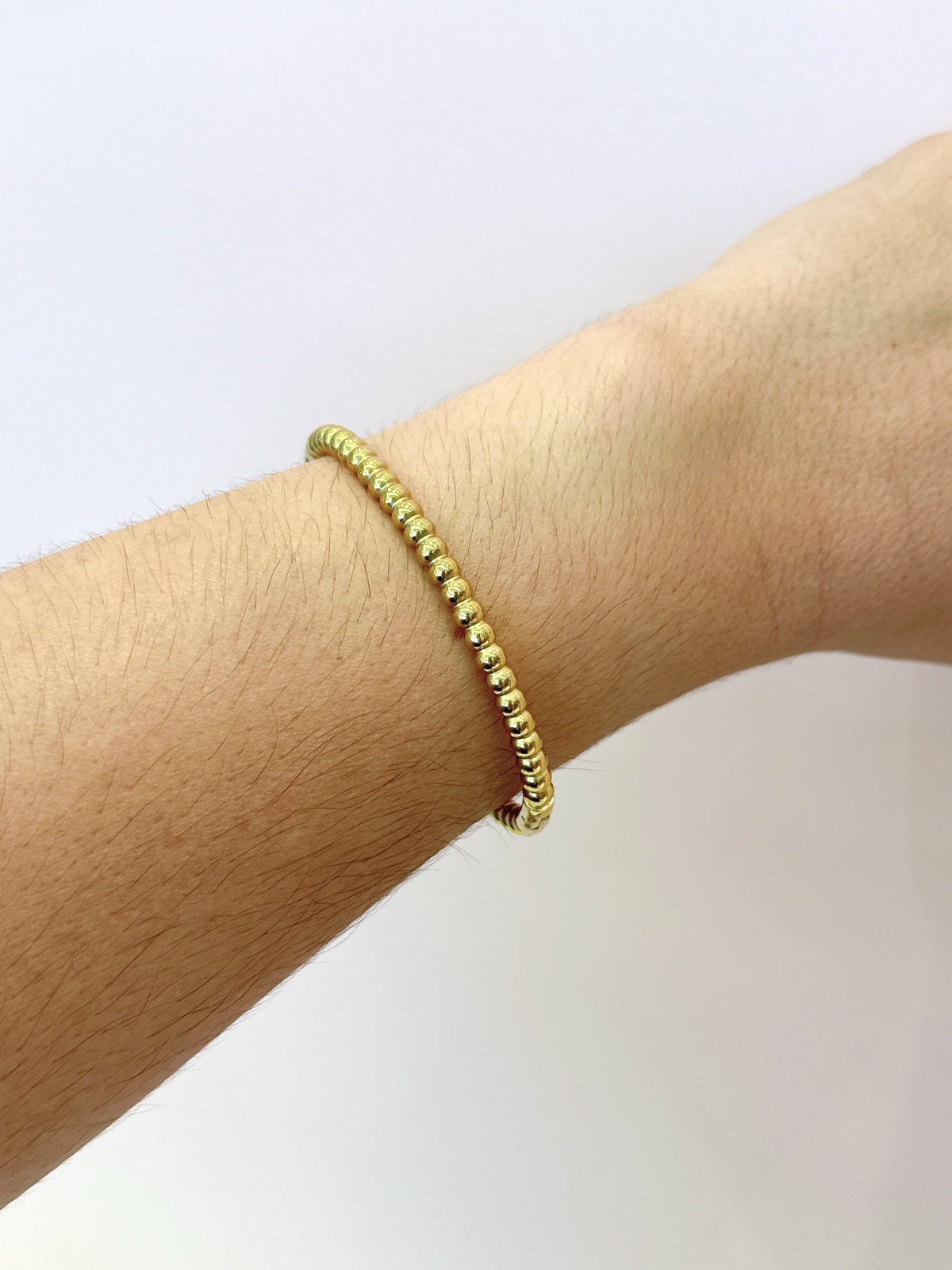 Imagem Bracelete bolinhas aço inox 
