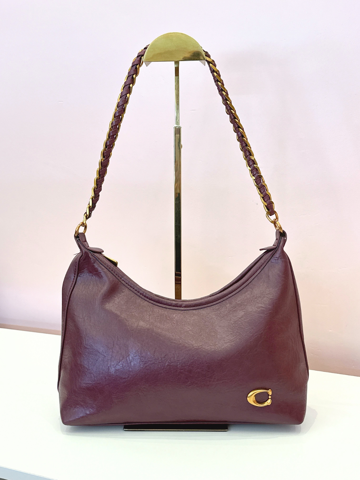 Imagem Bolsa c vinho