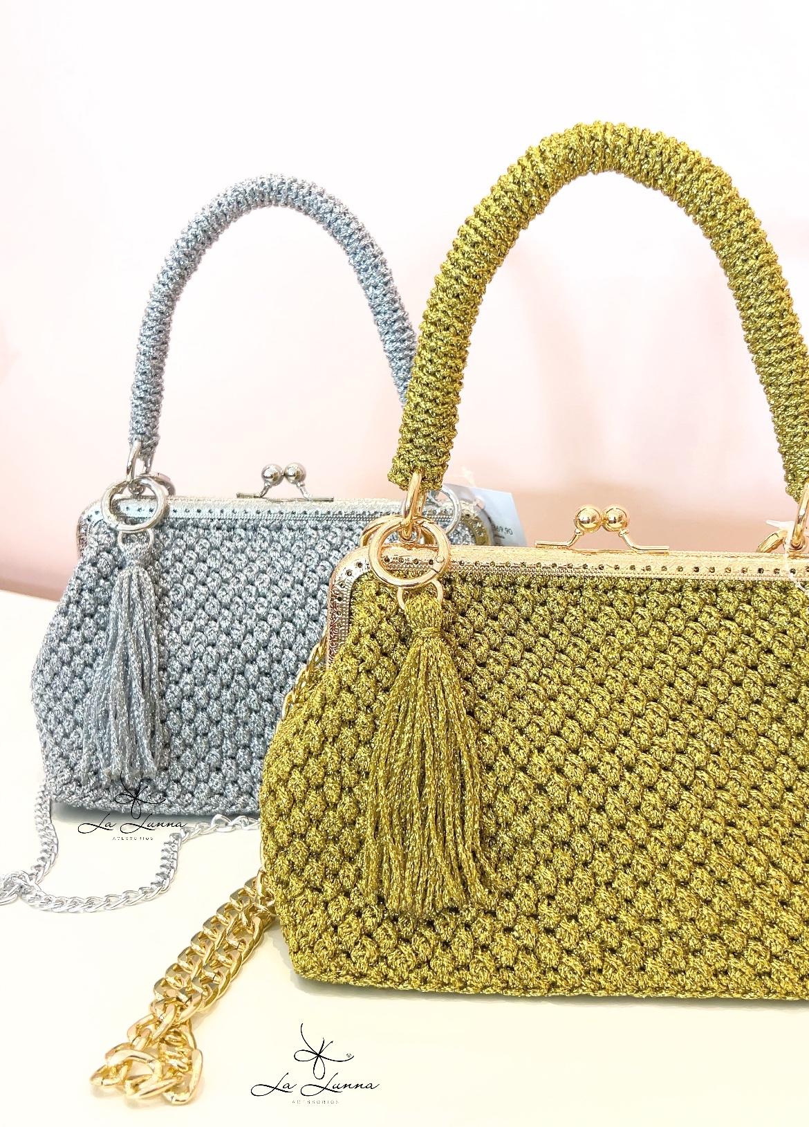 Imagem Bolsa tricô (Feito a mão)