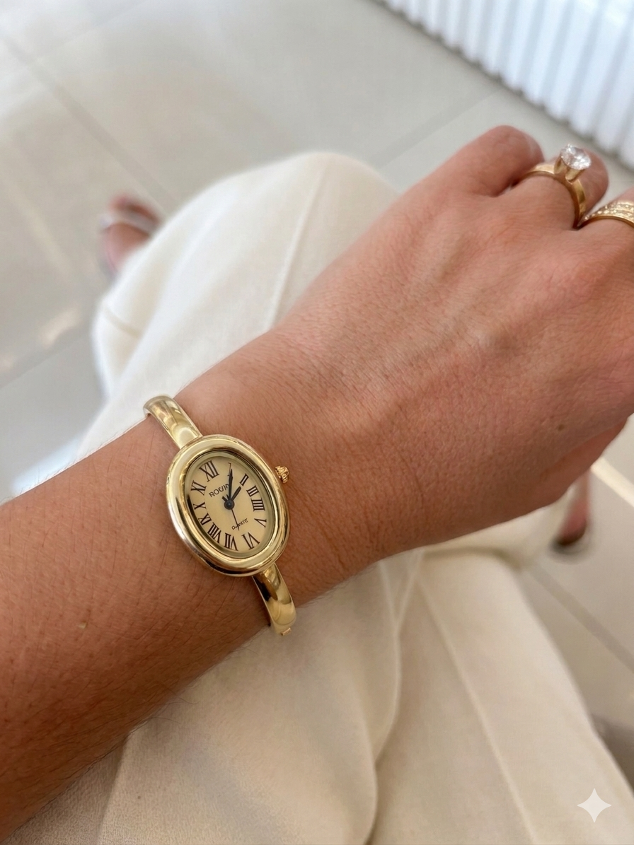 Imagem Relógio bracelete dourado 