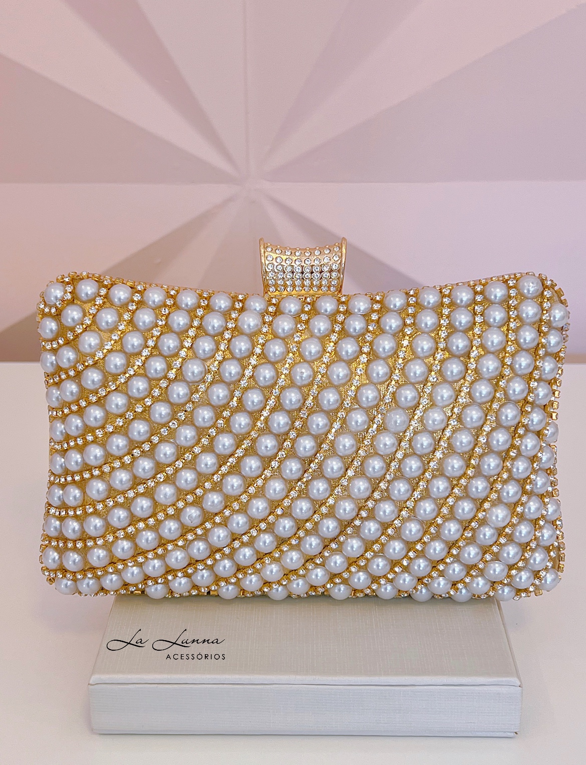 Imagem Clutch pérolas 