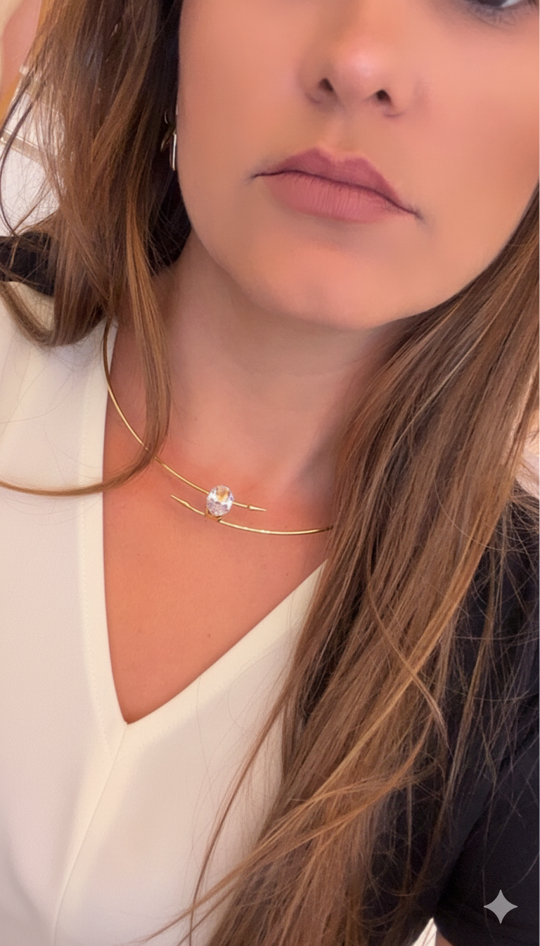 Imagem Chocker aro ponto de luz 
