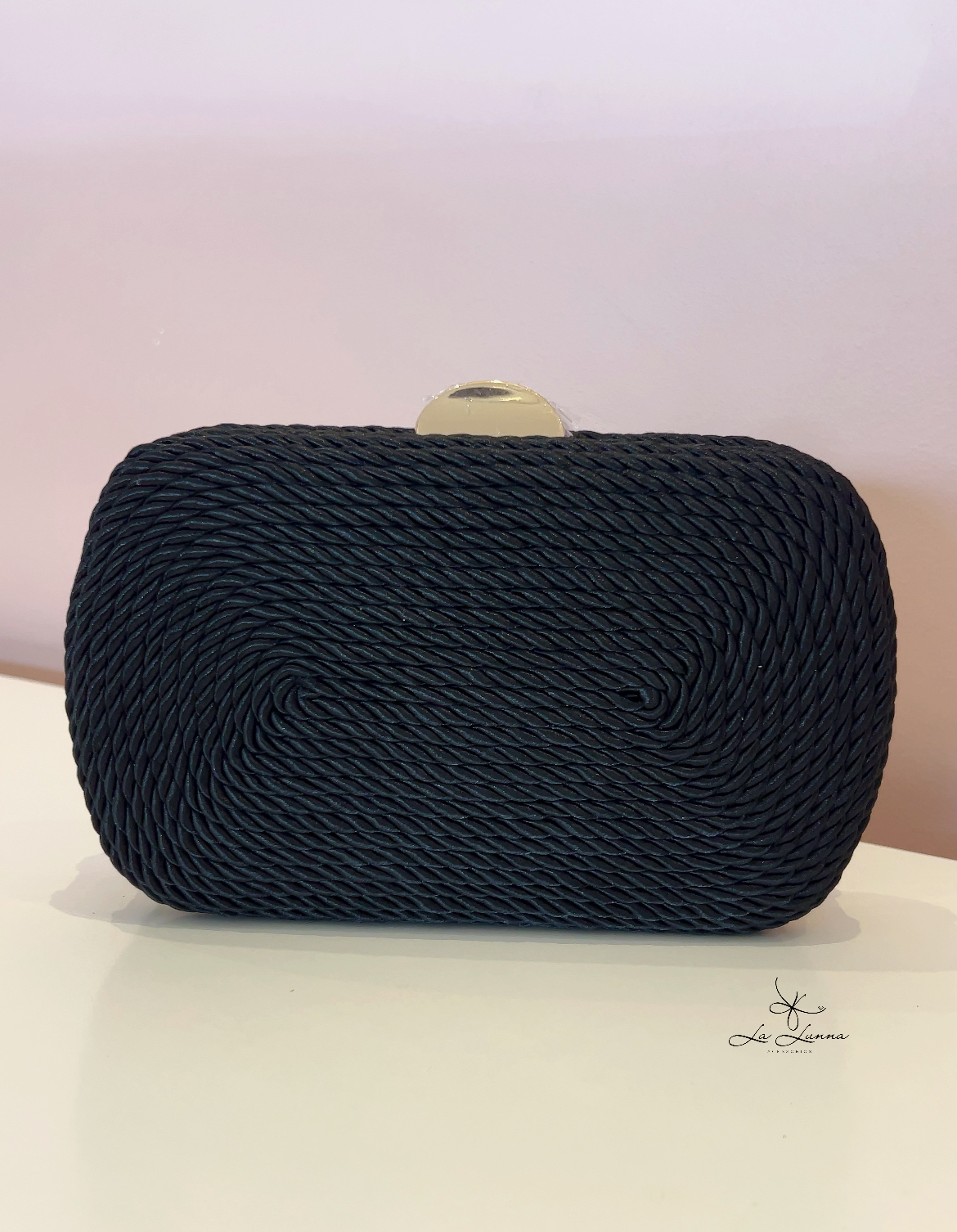 Imagem Clutch preto corda 