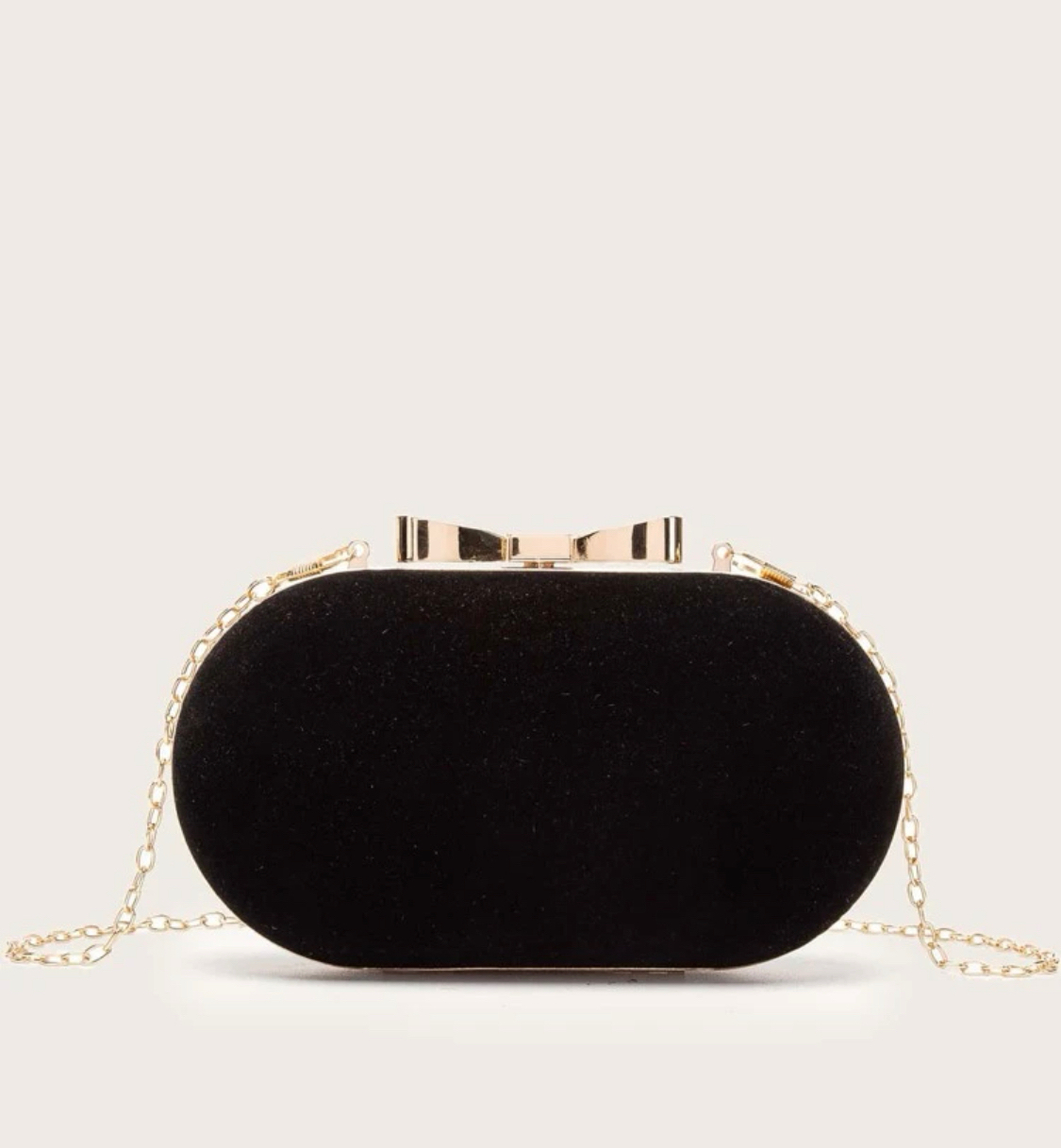 Imagem Clutch preto laço 