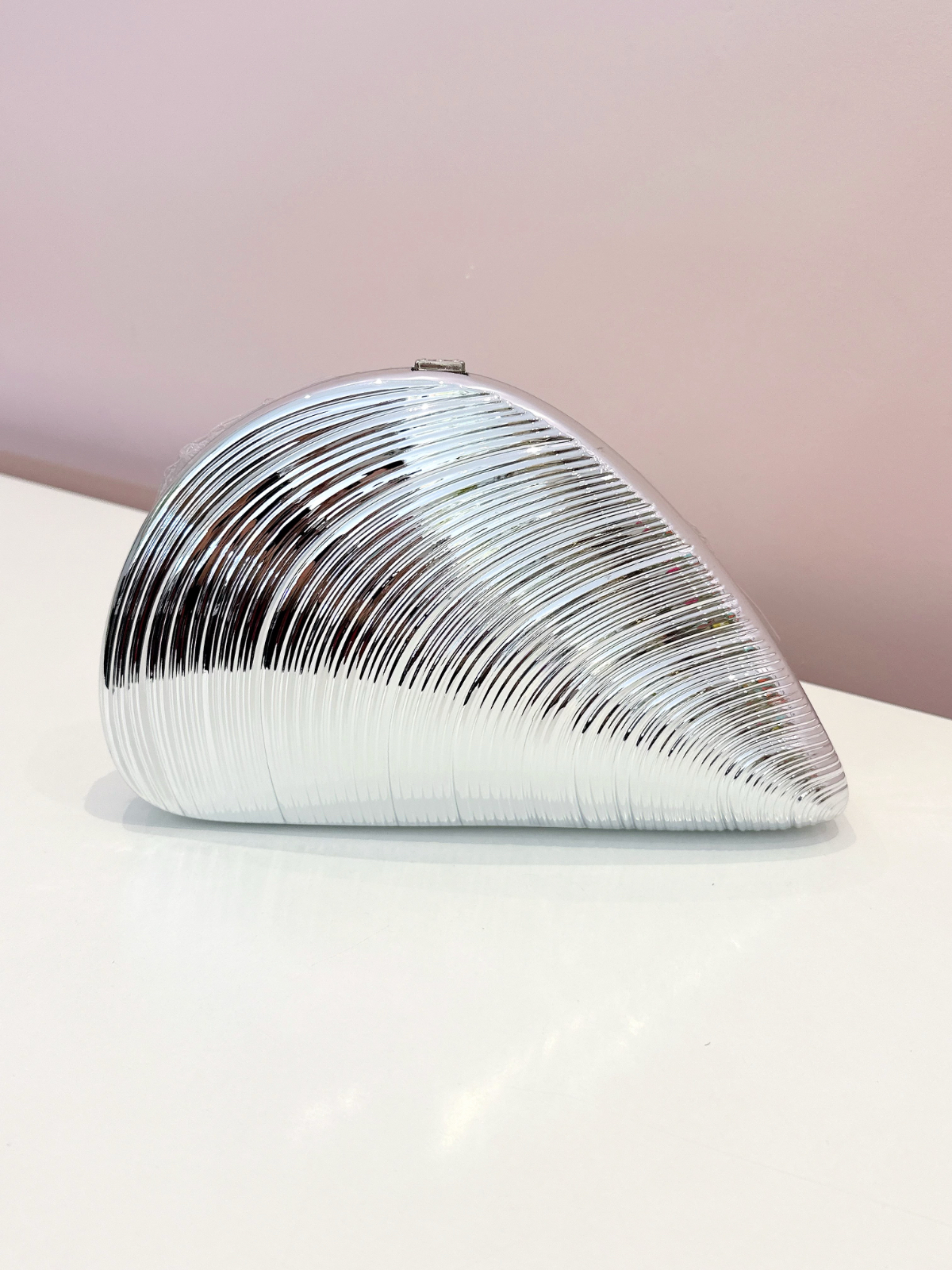 Imagem Clutch concha prata 