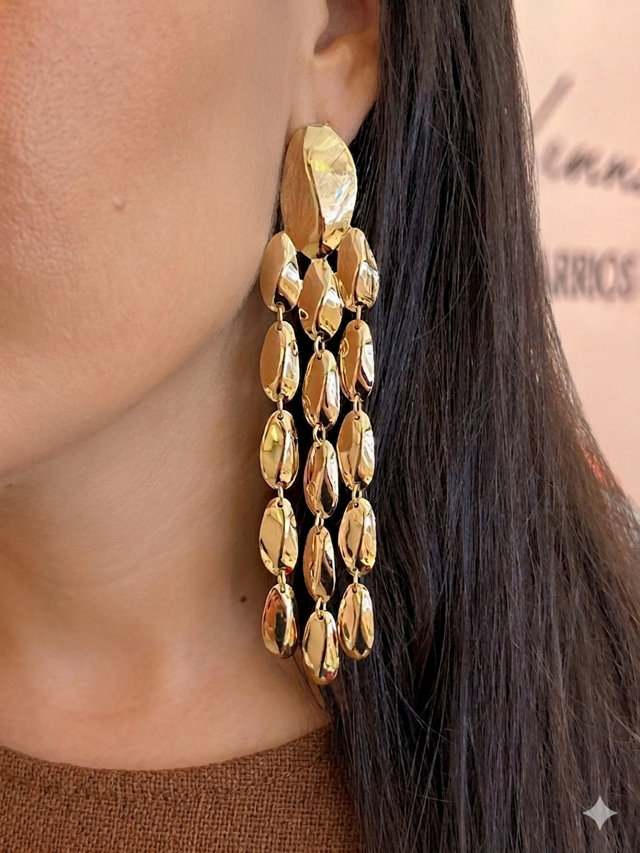Imagem Maxi brinco medalhas 