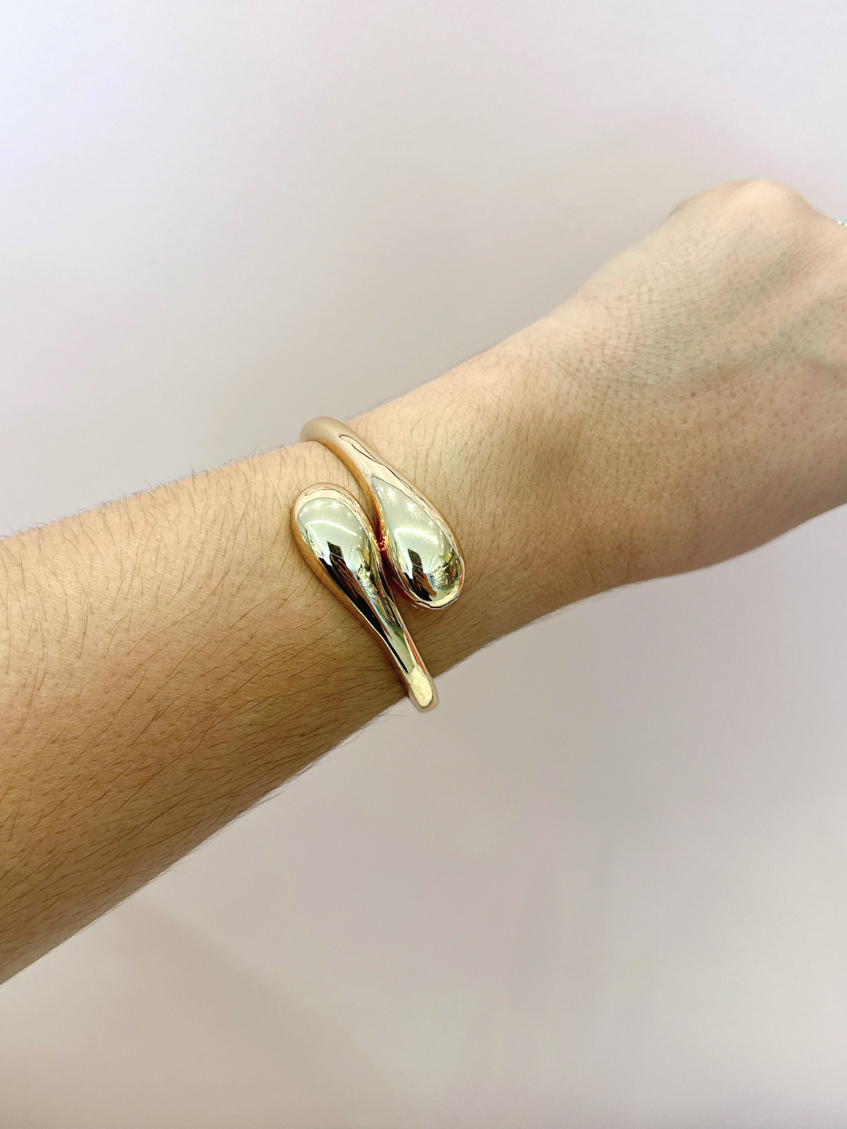 Imagem Bracelete 2 gotas dourado 