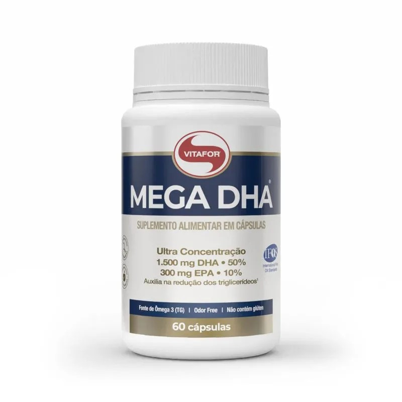 Imagem MEGA DHA®: Ômega 3 - Vitafor  - Caps