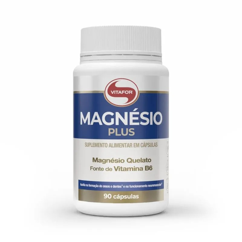 Imagem Magnésio Plus - Vitafor - 90 caps