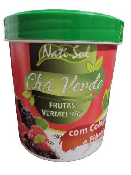 Imagem 1 Chá Verde Solúvel com Colágeno - Natisul - 250g *