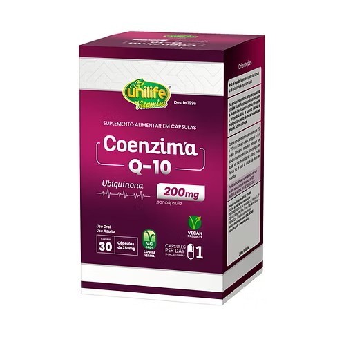 Imagem Coenzima Q10 - Unilife - 30 Caps