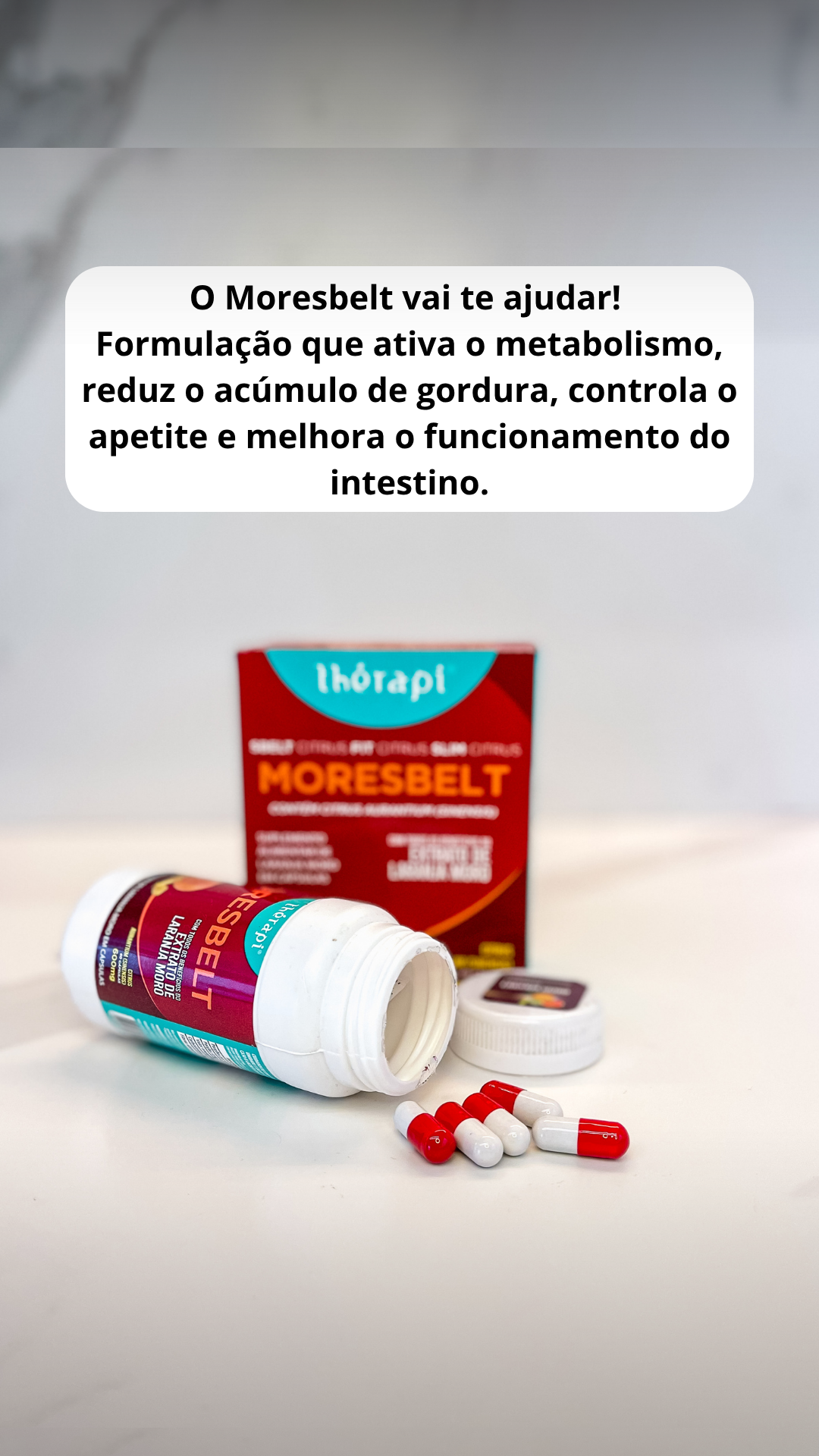 Imagem 3 Moresbelt  Extrato de Laranja Moro - Thérapy - 60 caps