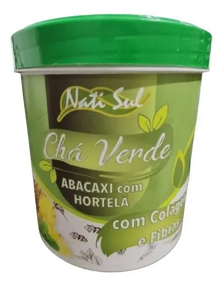 Imagem 2 Chá Verde Solúvel com Colágeno - Natisul - 250g *