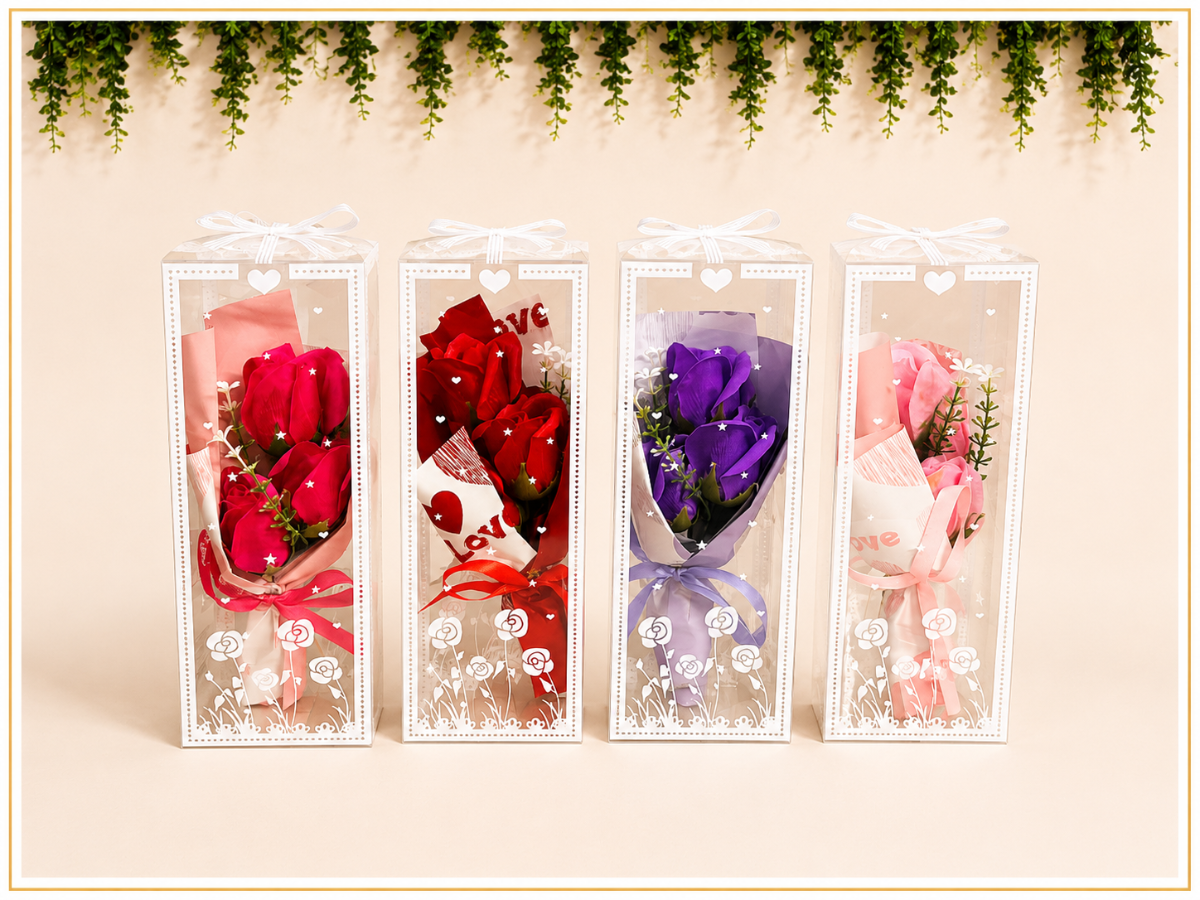 Imagem Kit Flor Artificial e Enfeite Decorativo