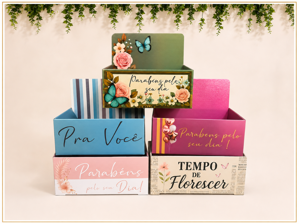 Imagem Caixote Paper Display