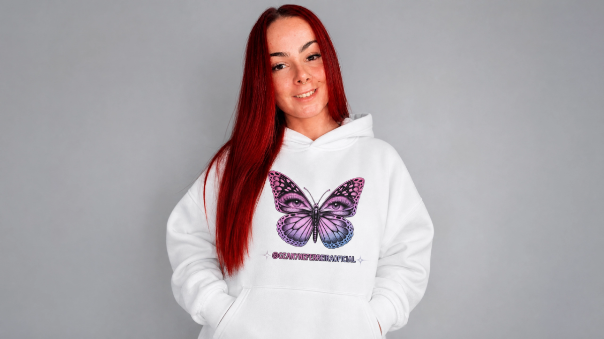 Imagem MOLETOM 🦋 BRANCO