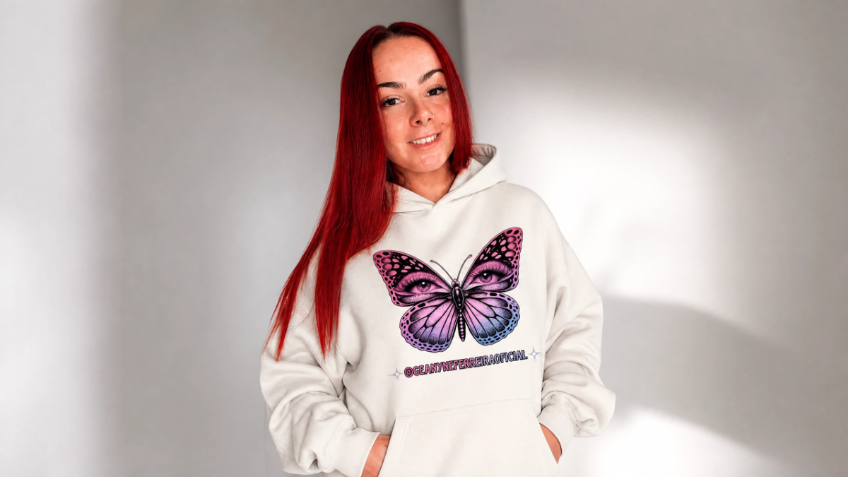 Imagem MOLETOM 🦋 OFF WHITE