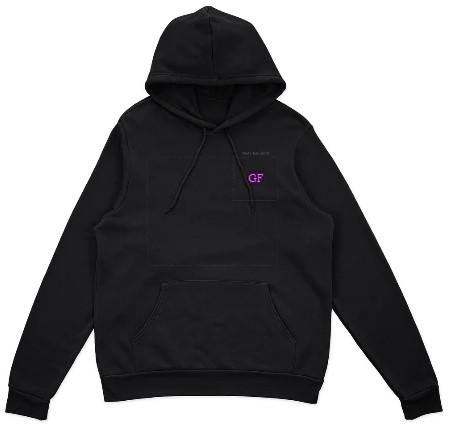 Imagem 1 MOLETOM 🦋 PRETO LOGO/COSTA