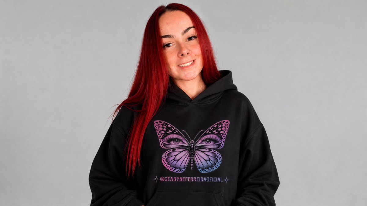 Imagem MOLETOM 🦋 PRETO