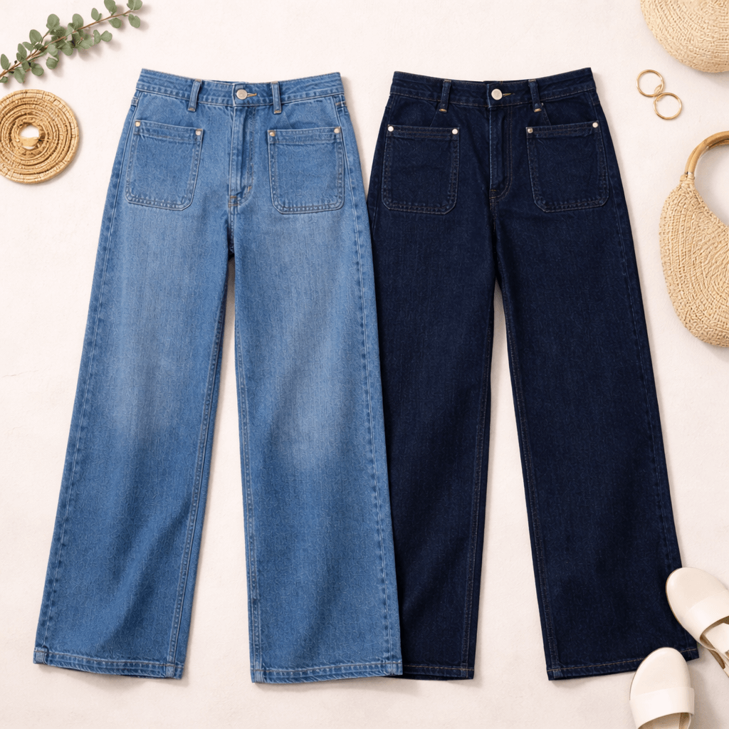 Imagem 4 Calça Jeans Wide Leg Pocket