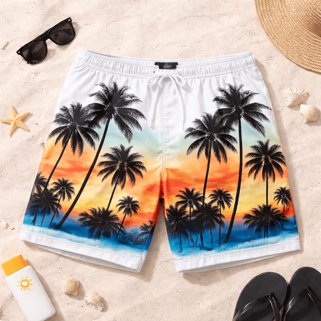 Imagem 1 Bermuda Tactel Estampado