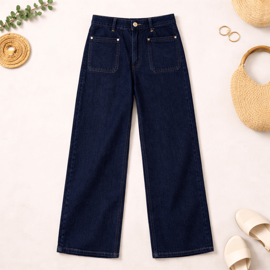 Imagem 3 Calça Jeans Wide Leg Pocket