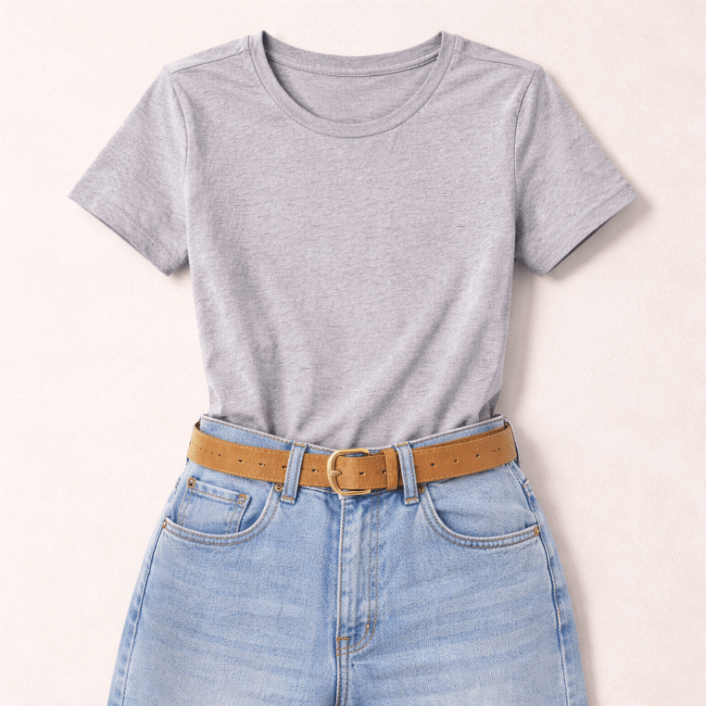 Imagem 3 Baby Look Feminina em Algodão