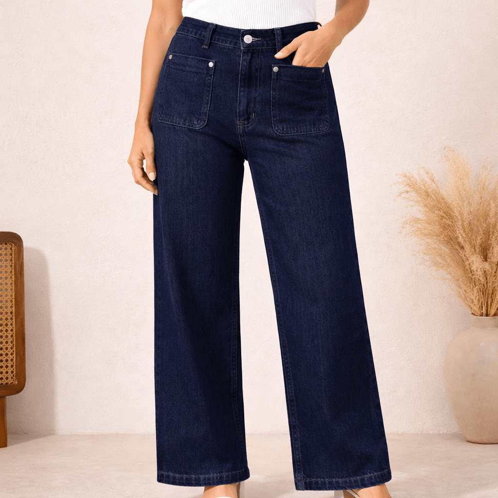 Imagem 2 Calça Jeans Wide Leg Pocket