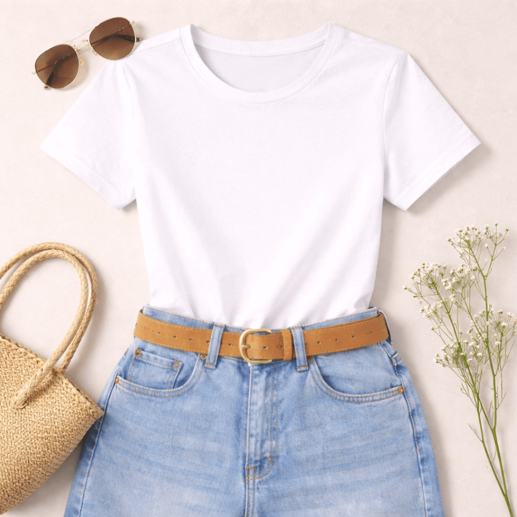 Imagem 4 Baby Look Feminina em Algodão