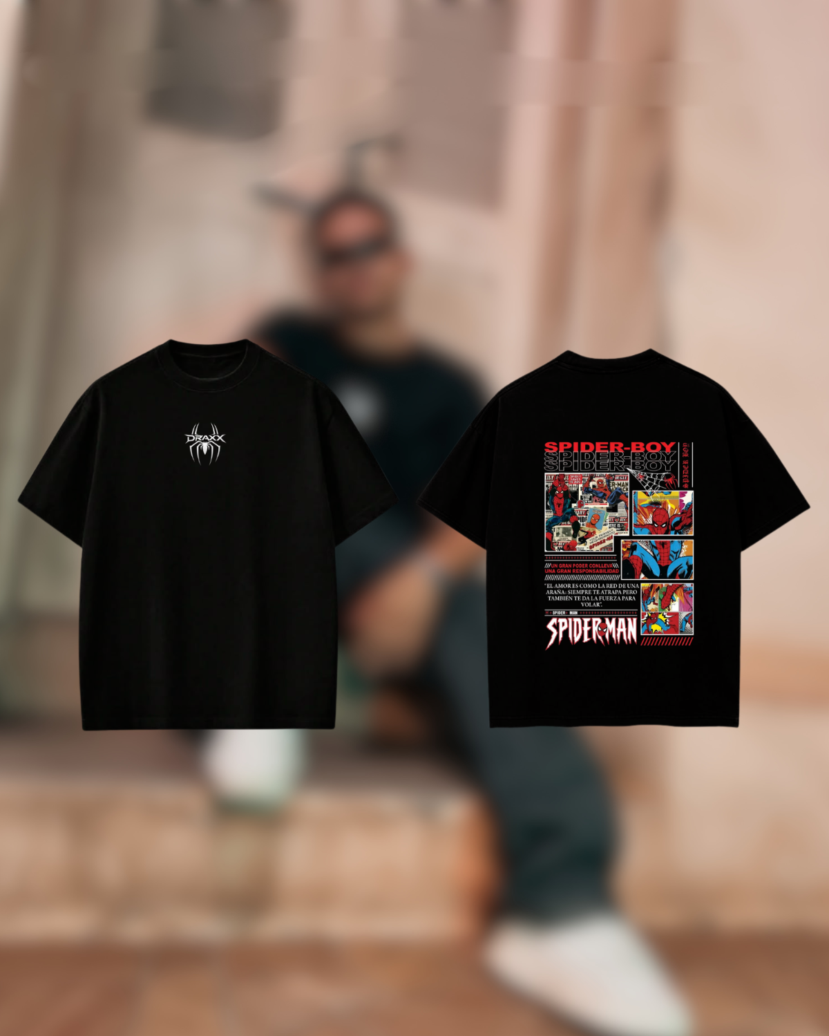 Imagem 1 CAMISA DRAXX SPIDERBOY