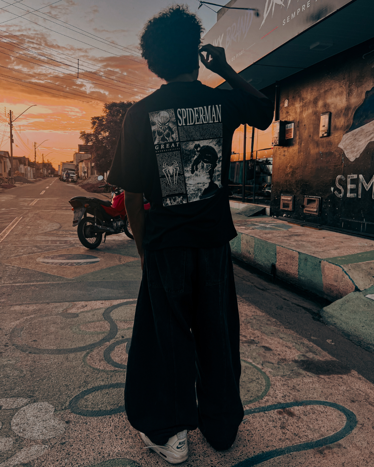 Imagem CAMISA DRAXX SPIDER BLACK 