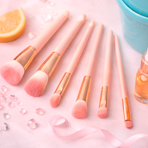 Imagem 3 Kit com 7 Pincéis de Maquiagem