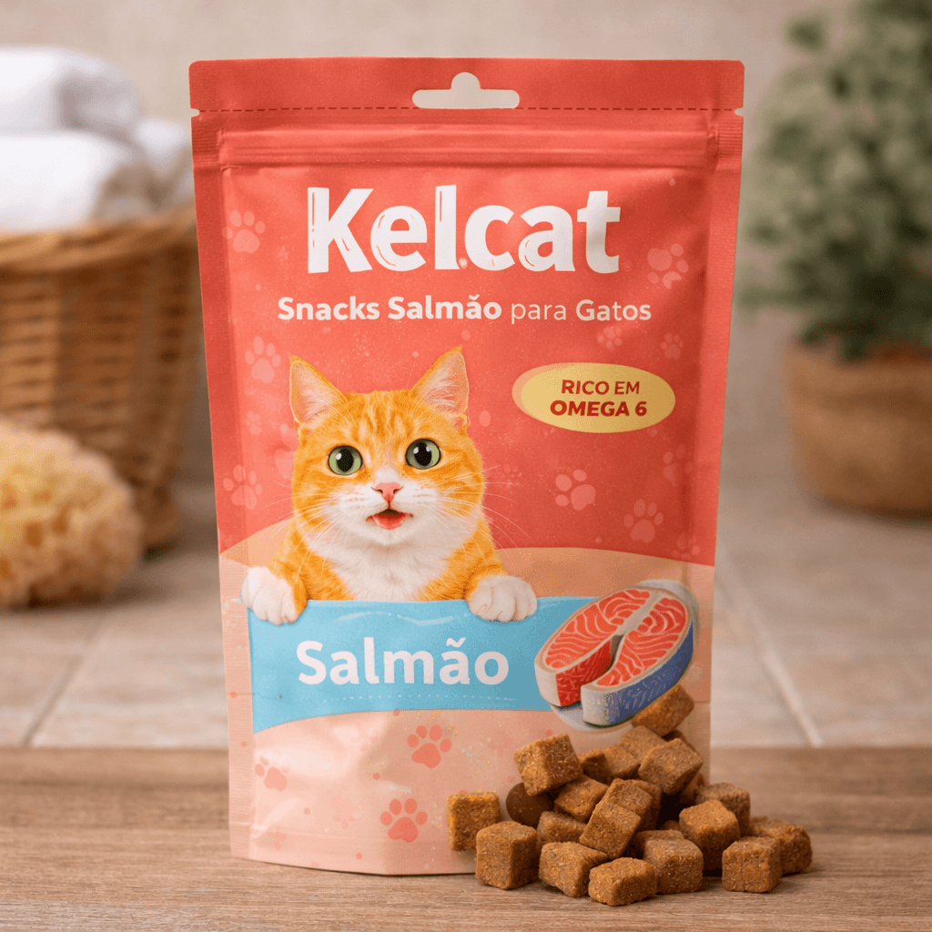 Imagem Snacks Salmão para Gatos