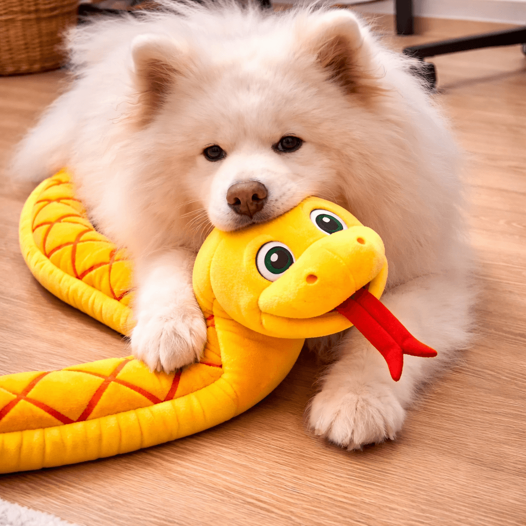 Imagem 2 Pelúcia Serpente para Cães