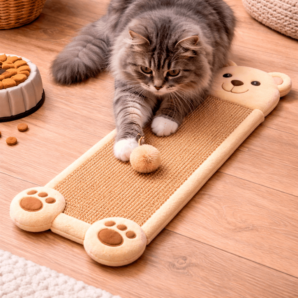 Imagem Arranhador Ursinho para Gatos