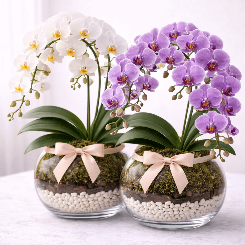 Imagem 4 Orquídea Cascata no Vidro