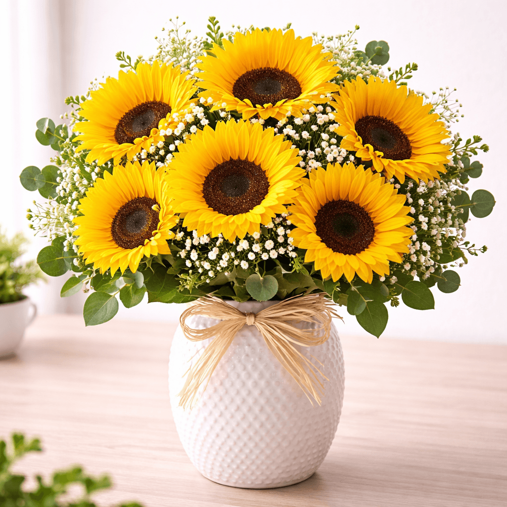 Imagem Girassóis em Vaso