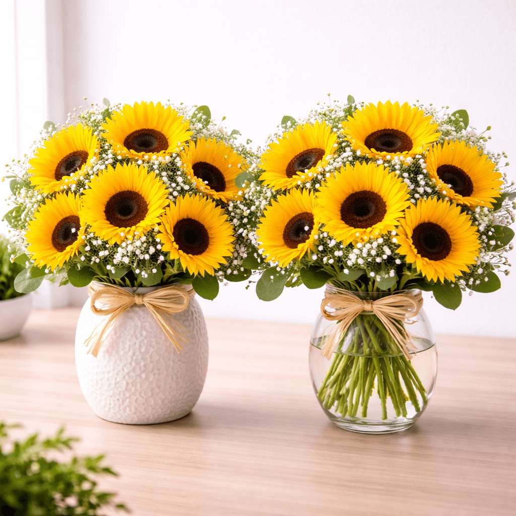 Imagem 4 Girassóis em Vaso