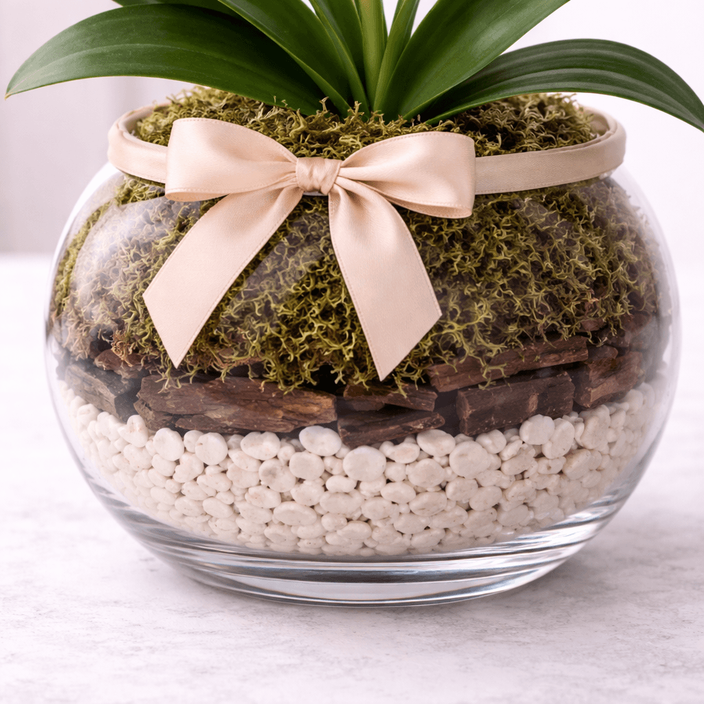 Imagem 2 Orquídea Cascata no Vidro