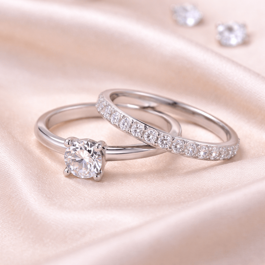 Imagem 2 Conjunto Anel Love + Aparador 