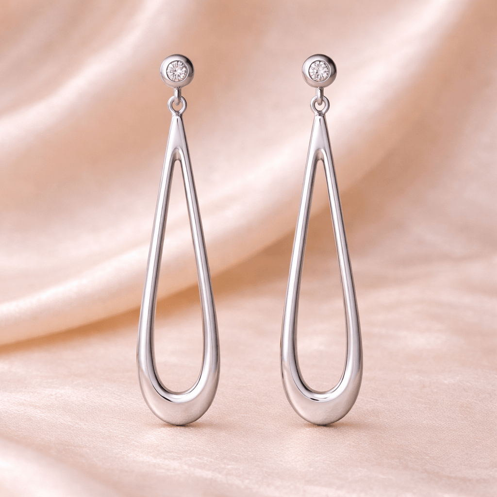 Imagem 2 Brinco Longo Vazado