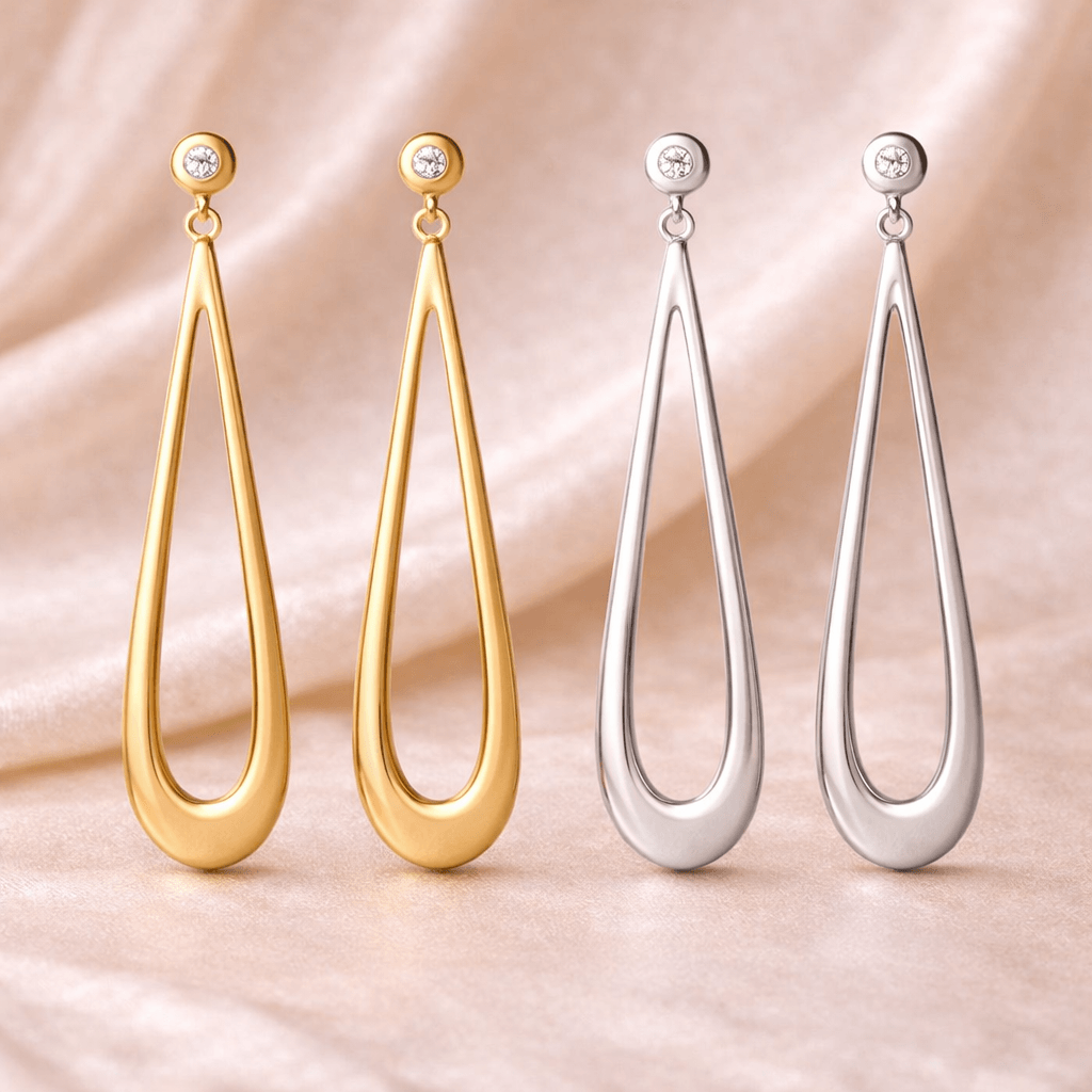 Imagem 4 Brinco Longo Vazado