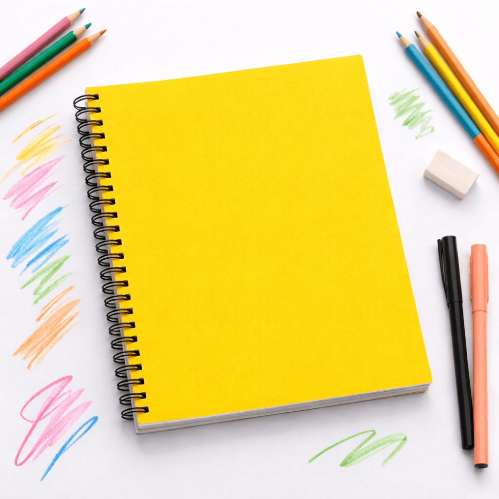 Imagem Caderno de Desenho